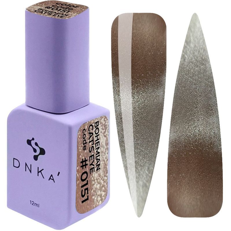 DNKa' Gel Polish Bohemian Cat Eye #0151, 12 ml