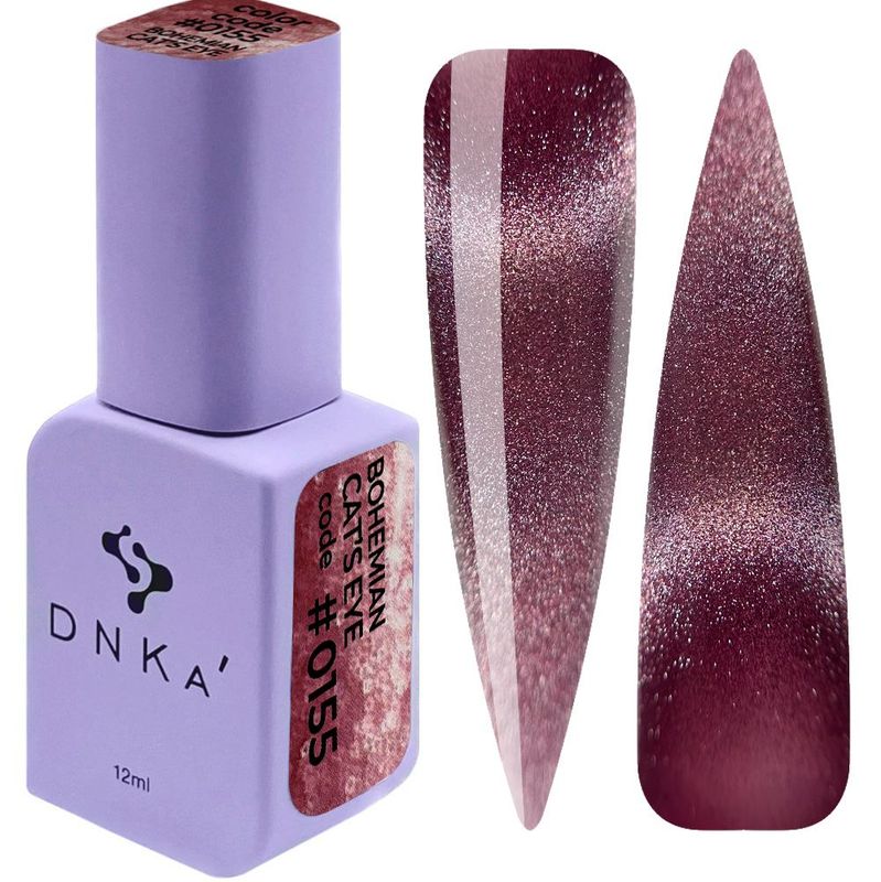 DNKa' Gel Polish Bohemian Cat Eye #0155, 12 ml