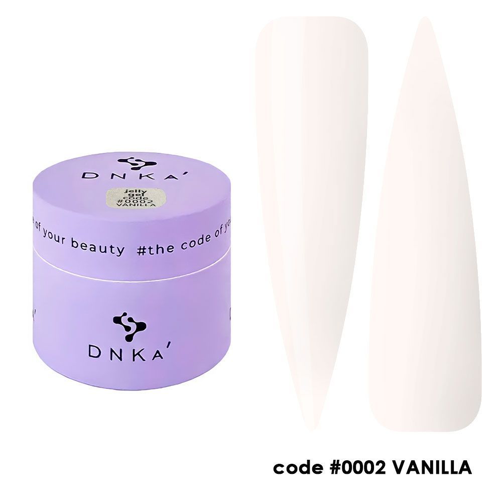 DNKa' Jelly Gel #0002 Vanilla, 15 ml DNKa' Jelly Gel #0002 Vanilla, 15 ml