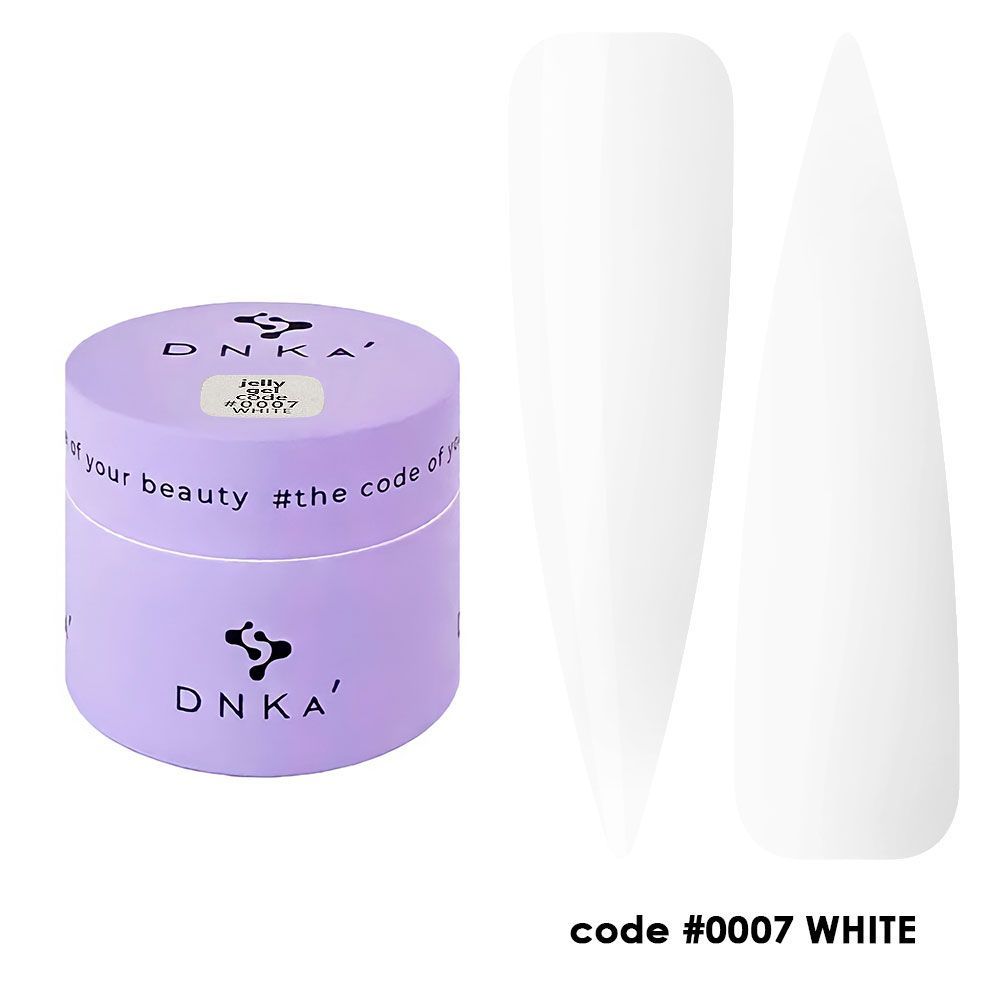 DNKa' Jelly Gel #0007 White, 15 ml DNKa' Jelly Gel #0007 White, 15 ml