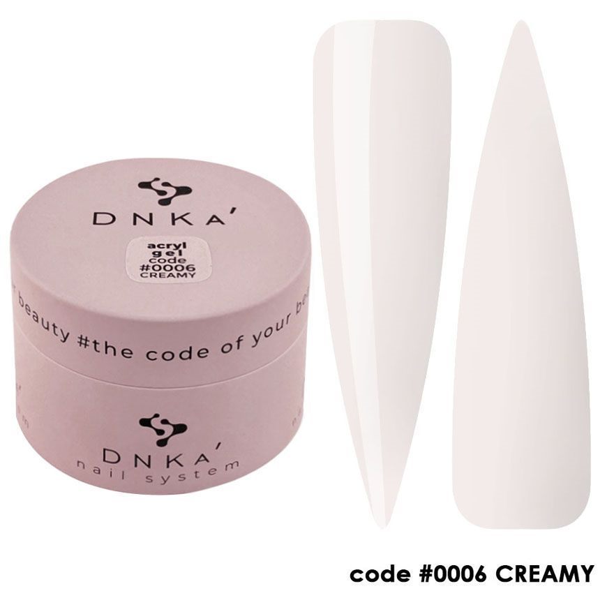 DNKa' Аcryl Gel #0006 Creamy DNKa' Аcryl Gel #0006 Creamy