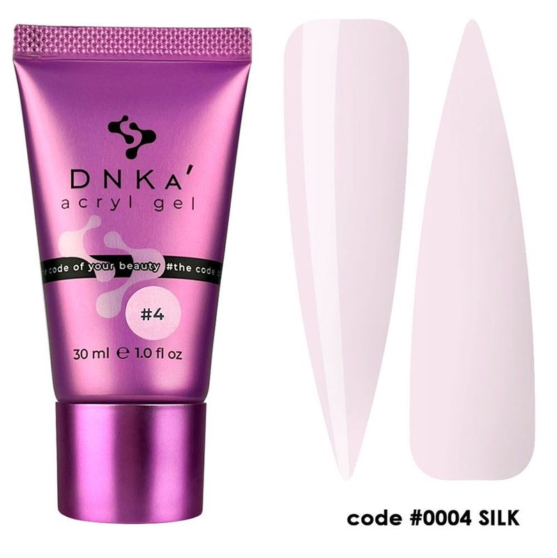 DNKa' Acryl Gel #0004 Silk (tubka), 30 ml