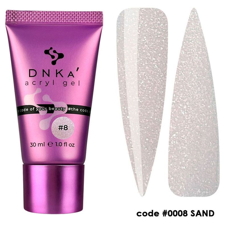 DNKa' Acryl Gel #0008 Sand (tubka), 30 ml