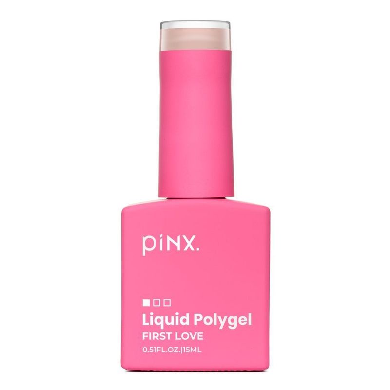 Polygel lichid Pinx – First Love - Melting Heart 15ml