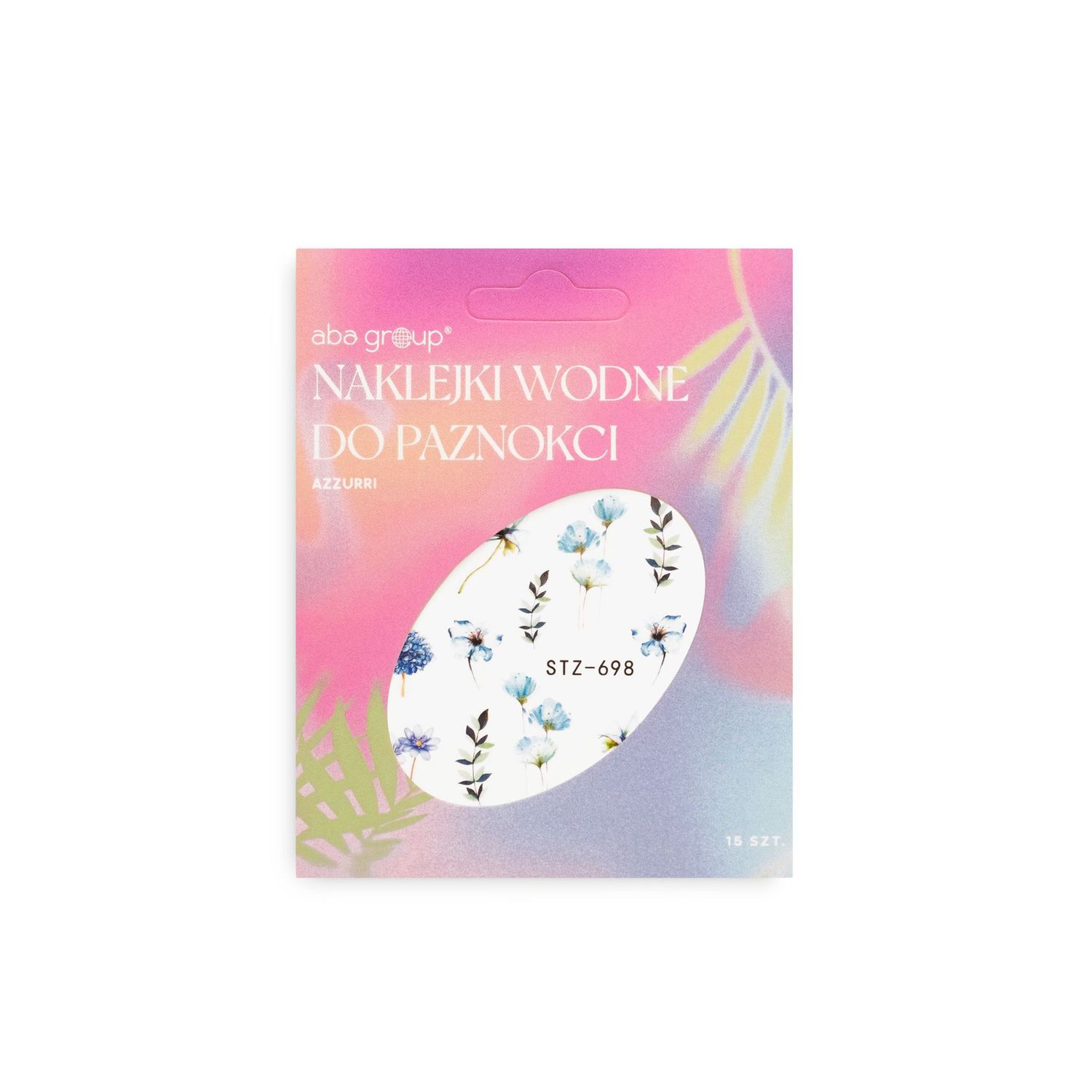 Aba Group Waterstickers voor nagels Azzurri Aba Group Waterstickers voor nagels Azzurri