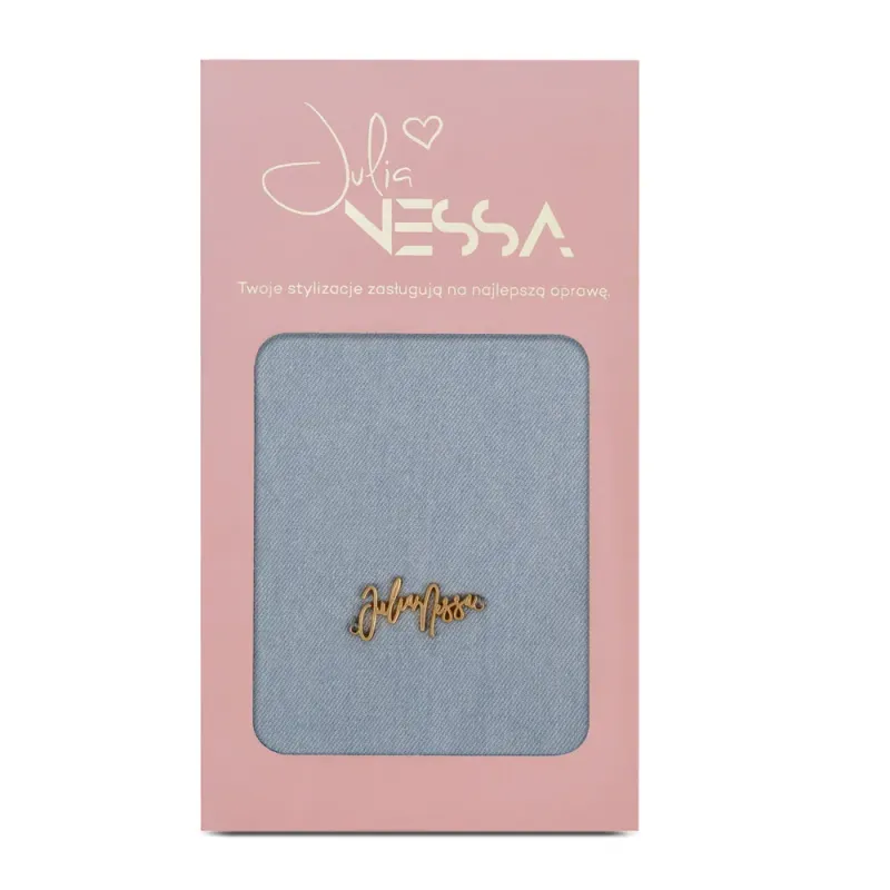 Julia Nessa - Fotomouw - Jeans baby blue