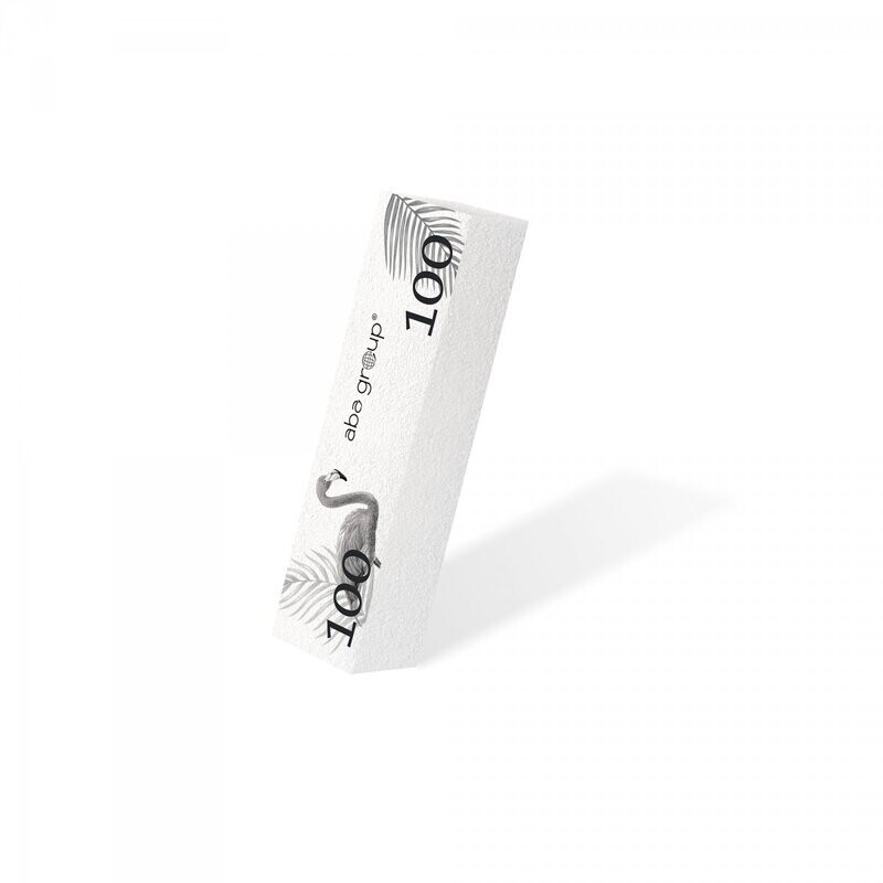 ABA Group Buffing Block White 100/100 (set 10 stuks)