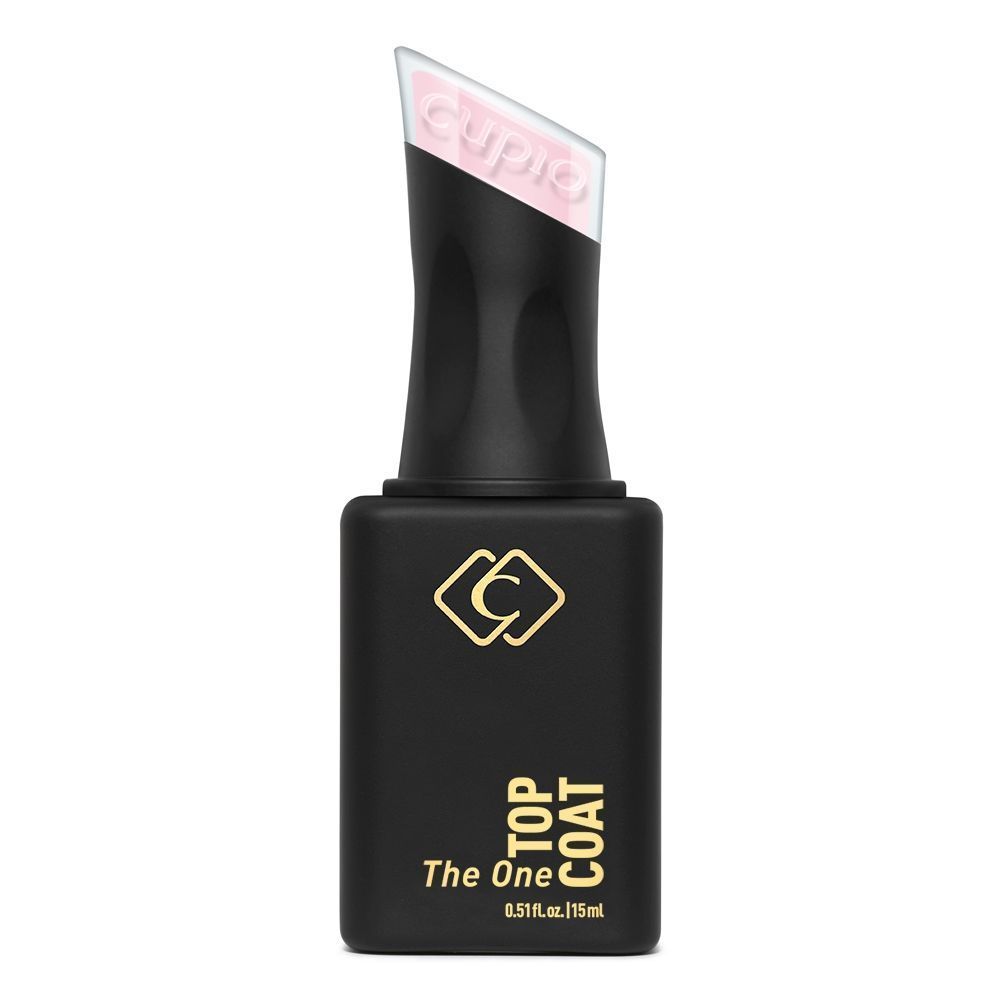 Cupio Cover Top Coat Cupio The One - Rose 15ml Cupio Cover Top Coat Cupio The One - Rose 15ml