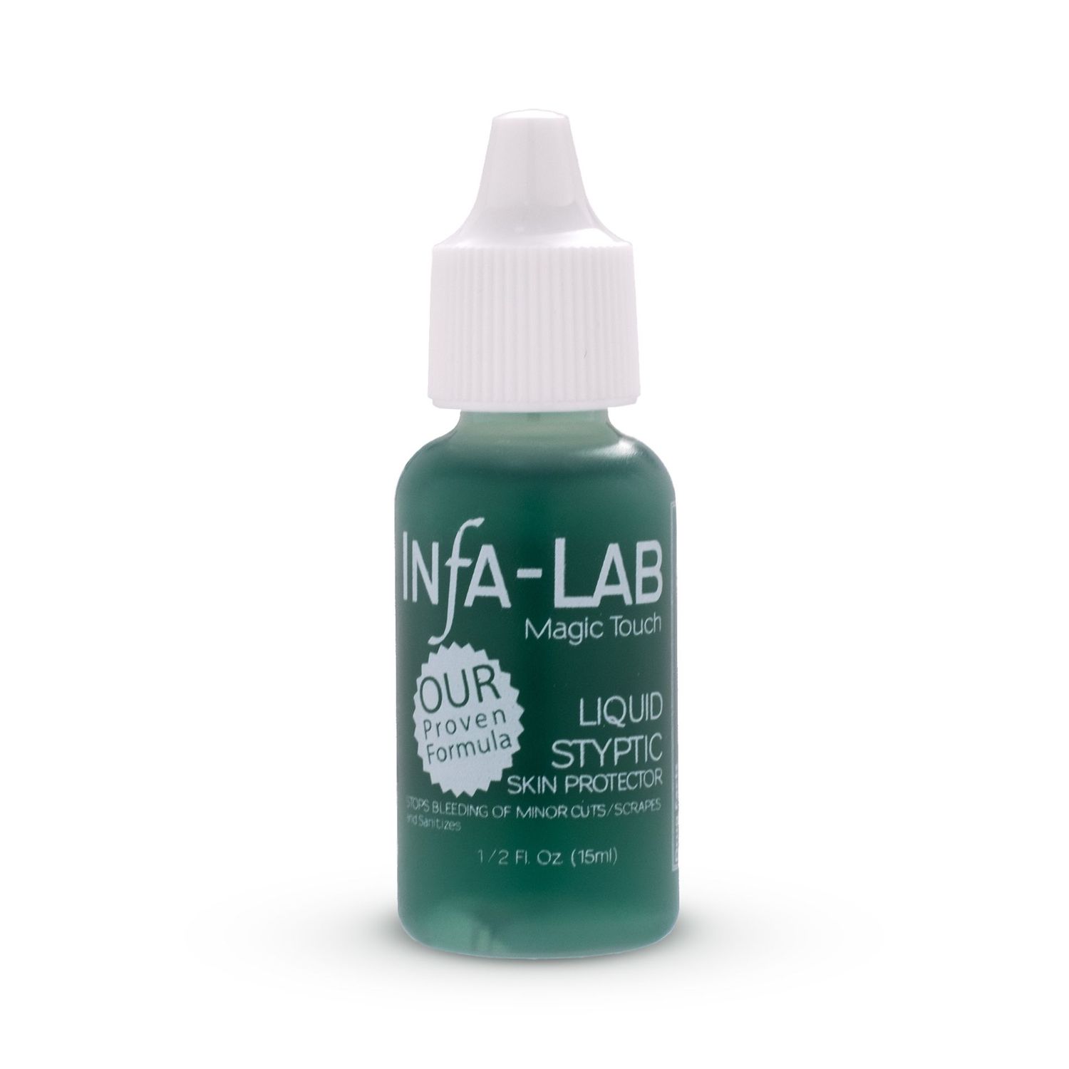 INFA-LAB Vloeistof om nagelriembloedingen te stoppen 15 ml INFA-LAB Vloeistof om nagelriembloedingen te stoppen 15 ml