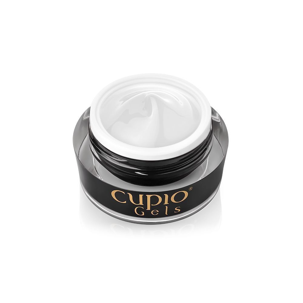 Cupio Gel (no-file techniek) - Make-up Fiber Milky White, 30ml Cupio Gel (no-file techniek) - Make-up Fiber Milky White, 30ml