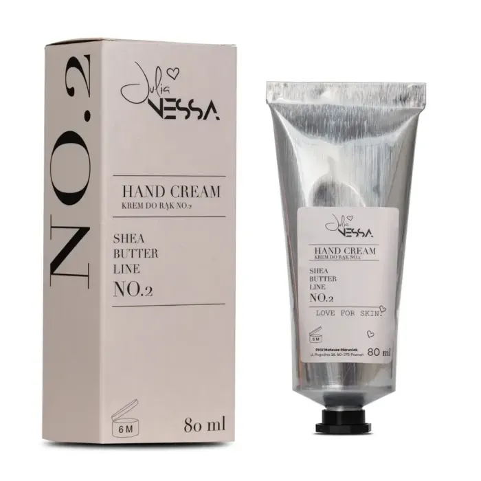 Julia Nessa - Perfumowany Krem do rąk No.2 80 ml 20% shea