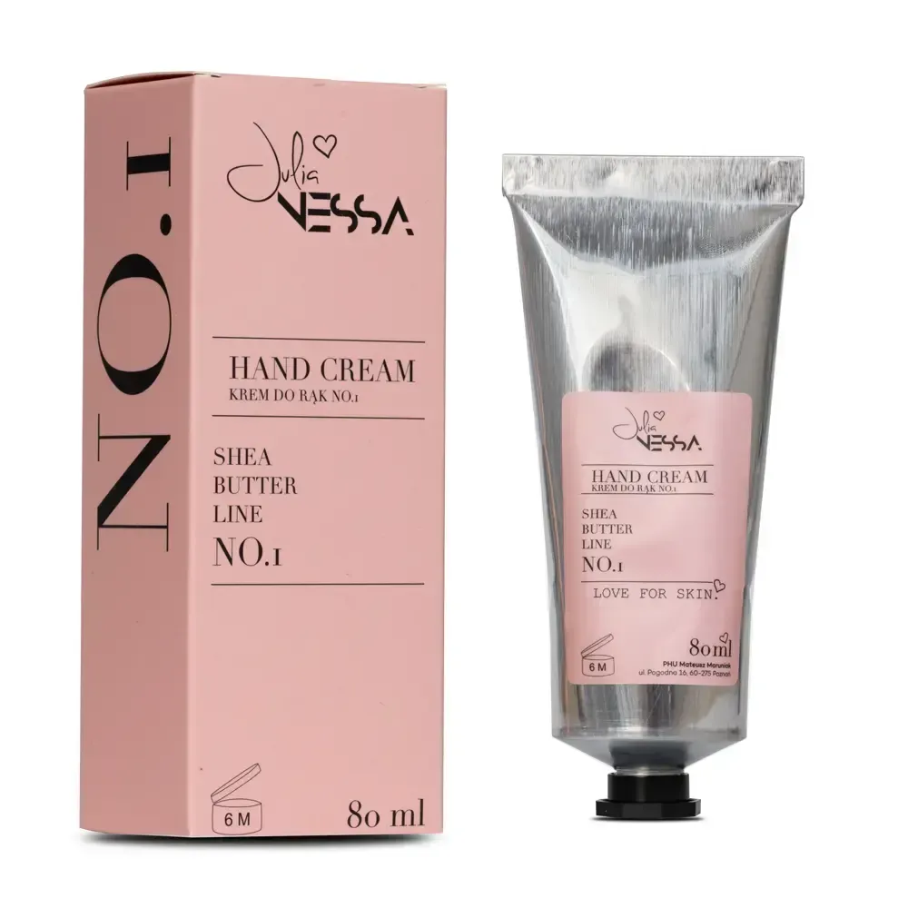 Julia Nessa - Geparfumeerde handcrème nr. 1 80 ml 20% shea Julia Nessa - Geparfumeerde handcrème nr. 1 80 ml 20% shea