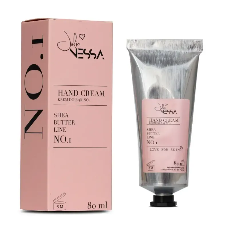 Julia Nessa - Perfumowany Krem do rąk No.1 80 ml 20% shea