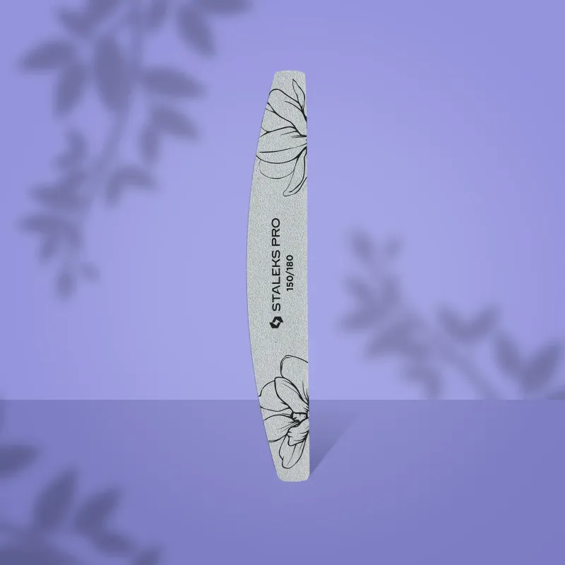 Staleks - Mineralny pilnik do paznokci – kształt półksiężyca 150/180 (25 szt.) NFE-40-150/180-25 Staleks - Mineralny pilnik do paznokci – kształt półksiężyca 150/180 (25 szt.) NFE-40-150/180-25