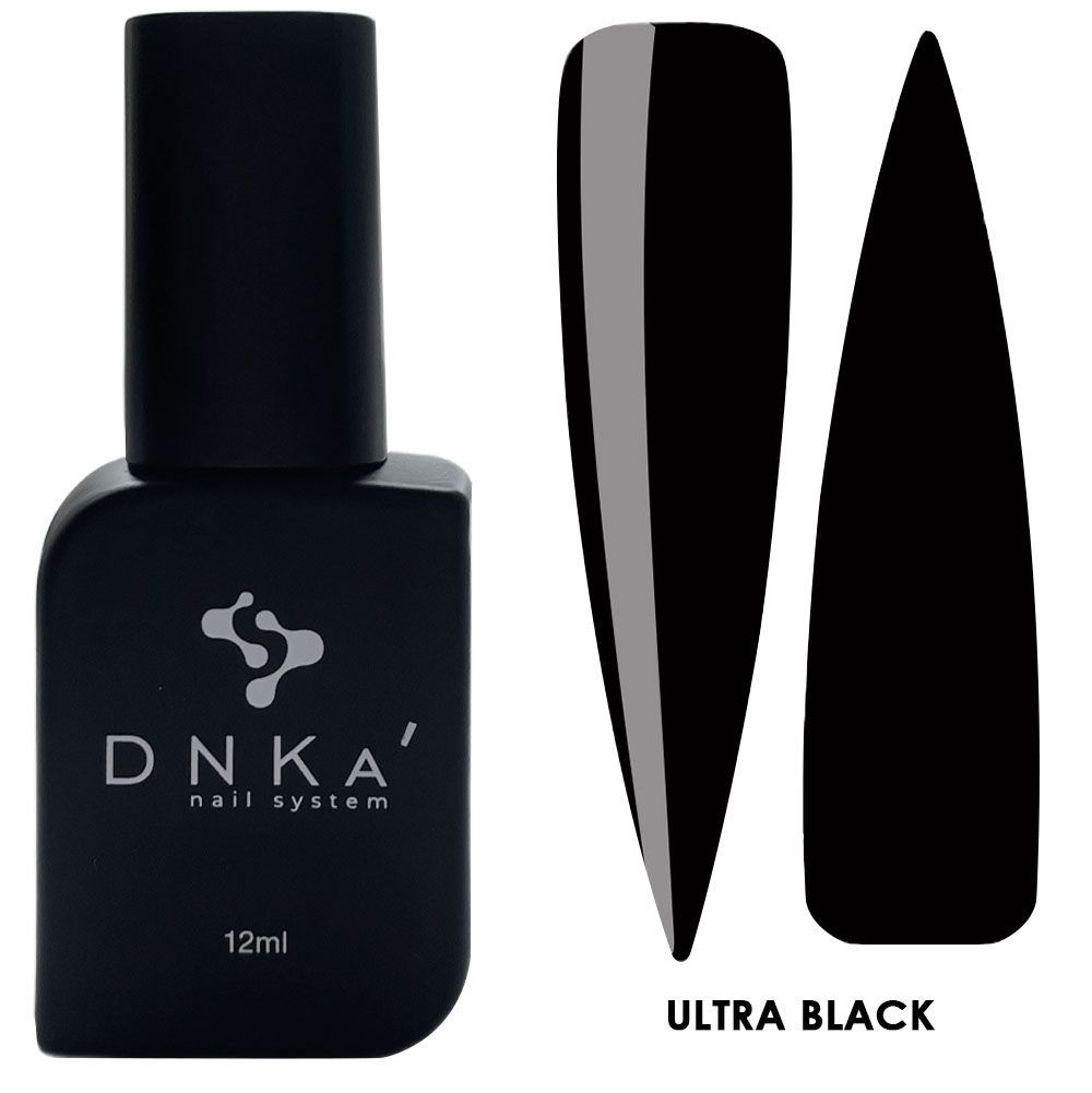 DNKa' Gel Polish ULTRA BLACK - 12 ml DNKa' Gel Polish ULTRA BLACK - 12 ml