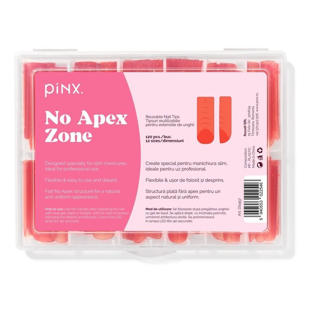 Cupio Pinx. Herbruikbare Tips – Zonder Apex Zone