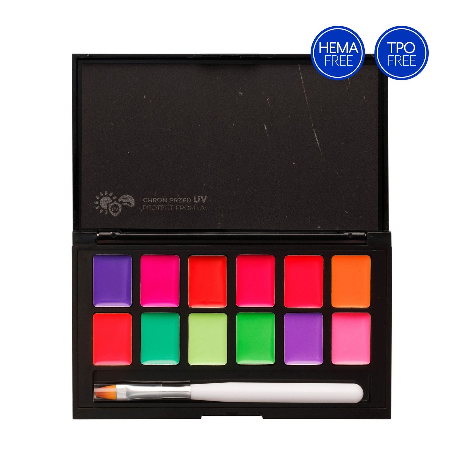 MANI KING Paleta z 12 lakierami hybrydowymi Summer Time – bez HEMA i TPO