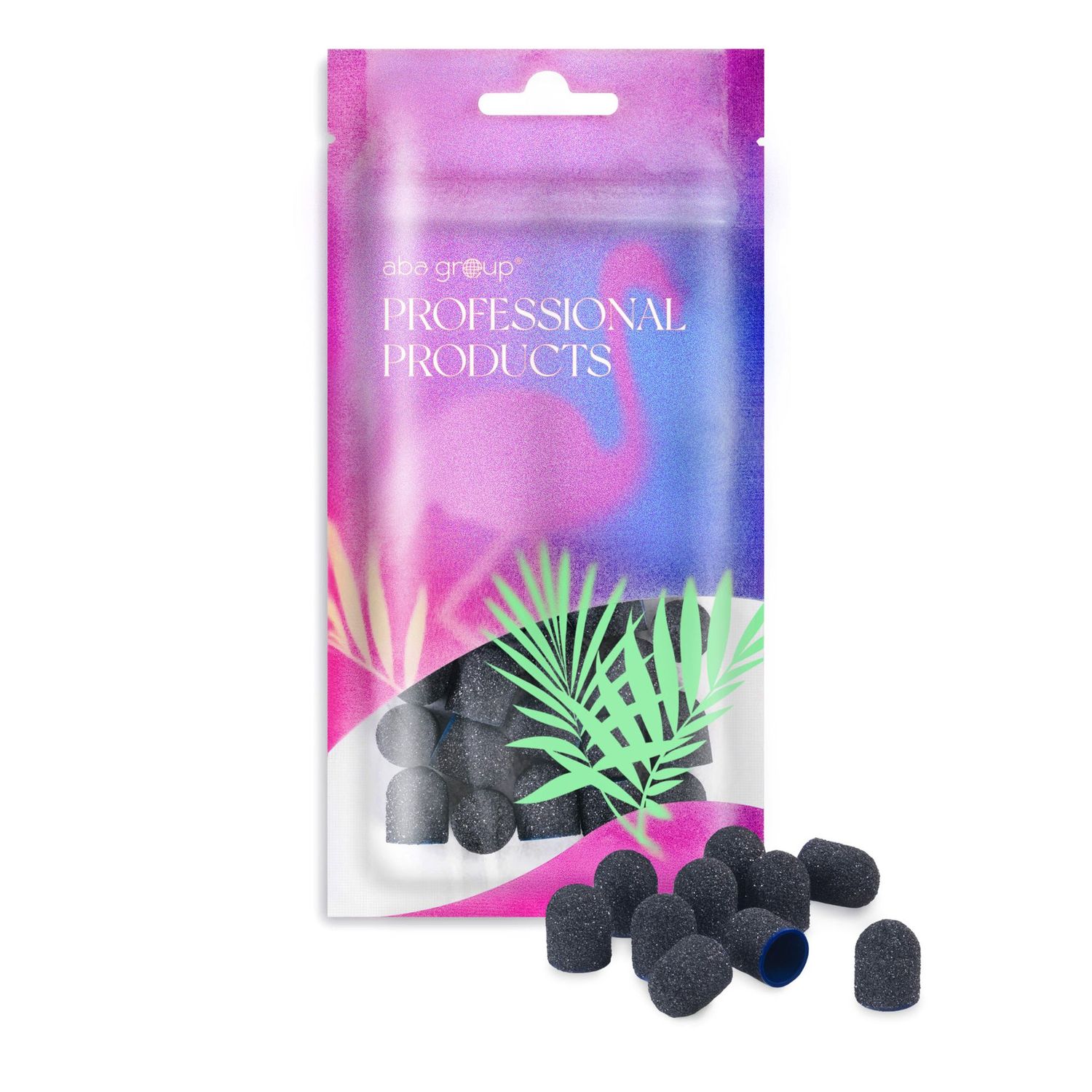 Aba Group - PREMIUM LINE schuurkapjes voor pedicure 10 mm korrel 80 - 30 stuks