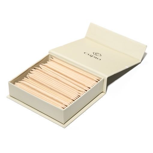 Cupio set van 200 houten bokkenpootjes Cupio set van 200 houten bokkenpootjes