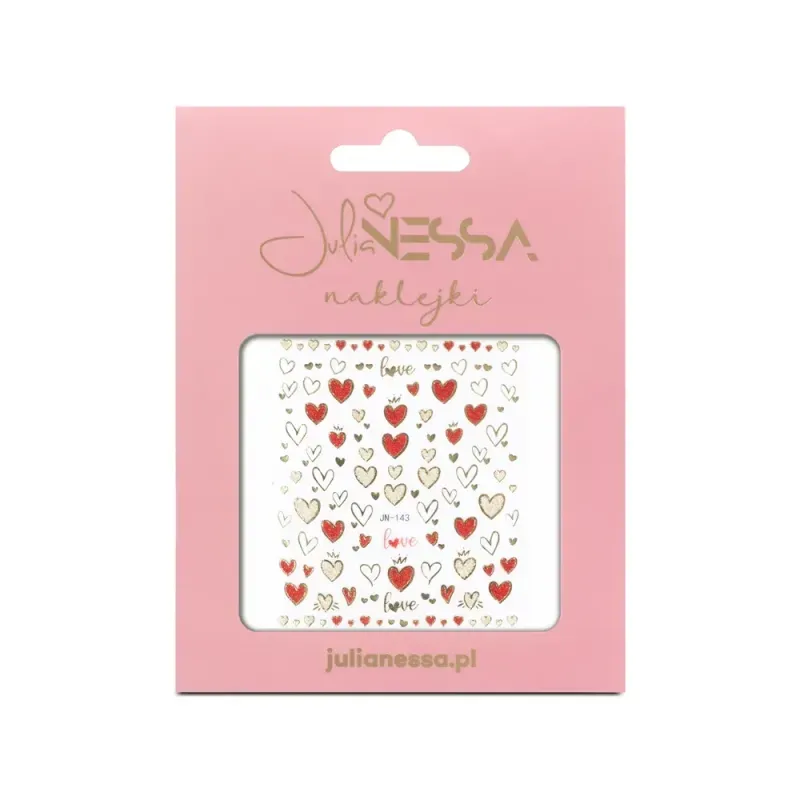 Julia Nessa - Nagelstickers – Valentijnsvariaties JN-143
