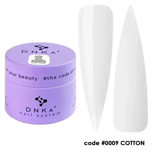 DNKa' Jelly Gel #0009 Cotton DNKa' Jelly Gel #0009 Cotton