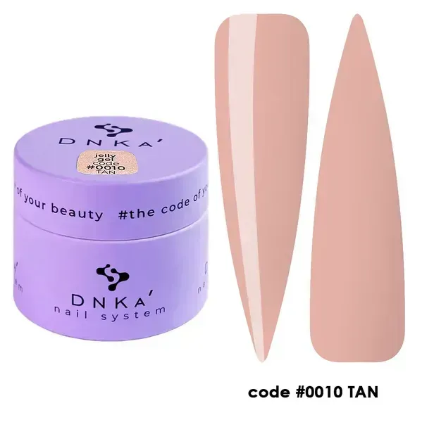 DNKa' Jelly Gel #0010 Tan DNKa' Jelly Gel #0010 Tan