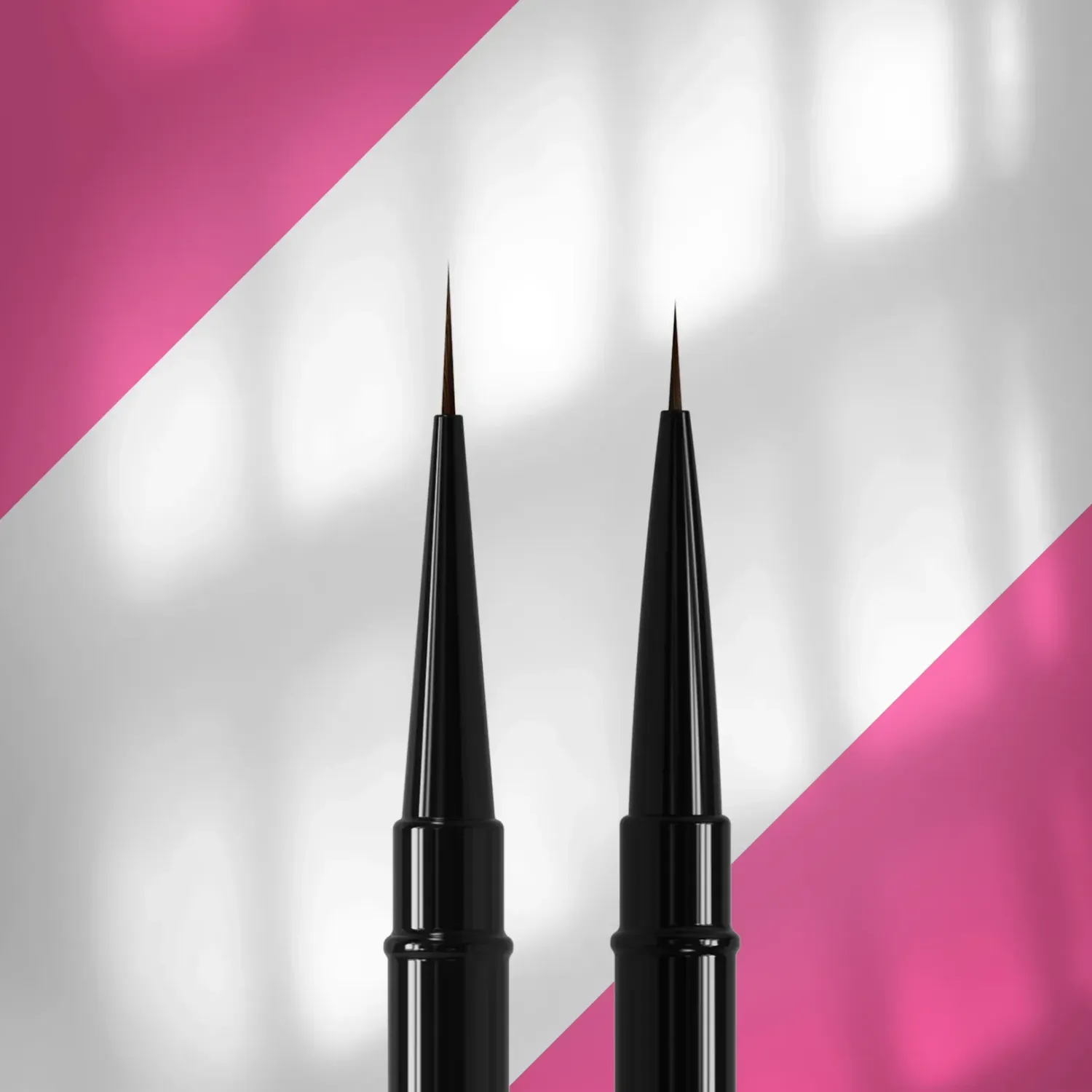 STALEKS EXPERT 01/03 dubbelzijdig nail art penseel, liner 7 mm / liner 10 mm, NBE-01/03 STALEKS EXPERT 01/03 dubbelzijdig nail art penseel, liner 7 mm / liner 10 mm, NBE-01/03