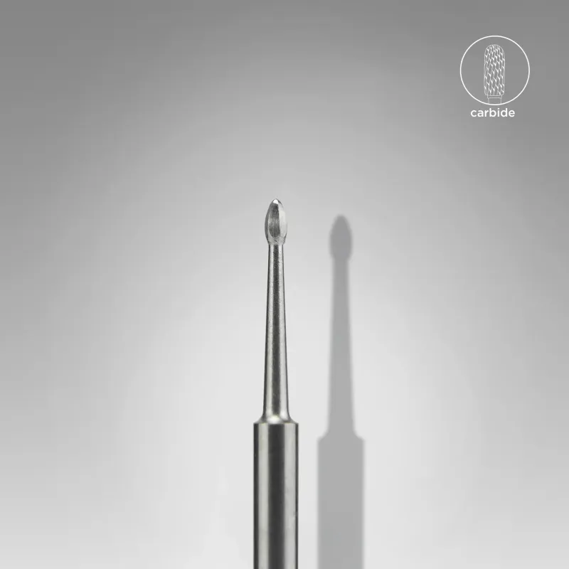 STALEKS EXPERT frez węglikowy Nail Cleaner Mini, średnica główki 1,2 mm, część robocza 2,5 mm, FT12/012/2.5