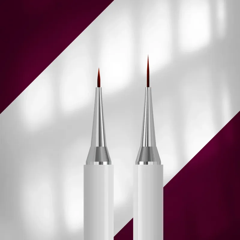 STALEKS EXCLUSIVE 01/11 dwustronny pędzel liner 7 mm / 12 mm, NBX-01/11