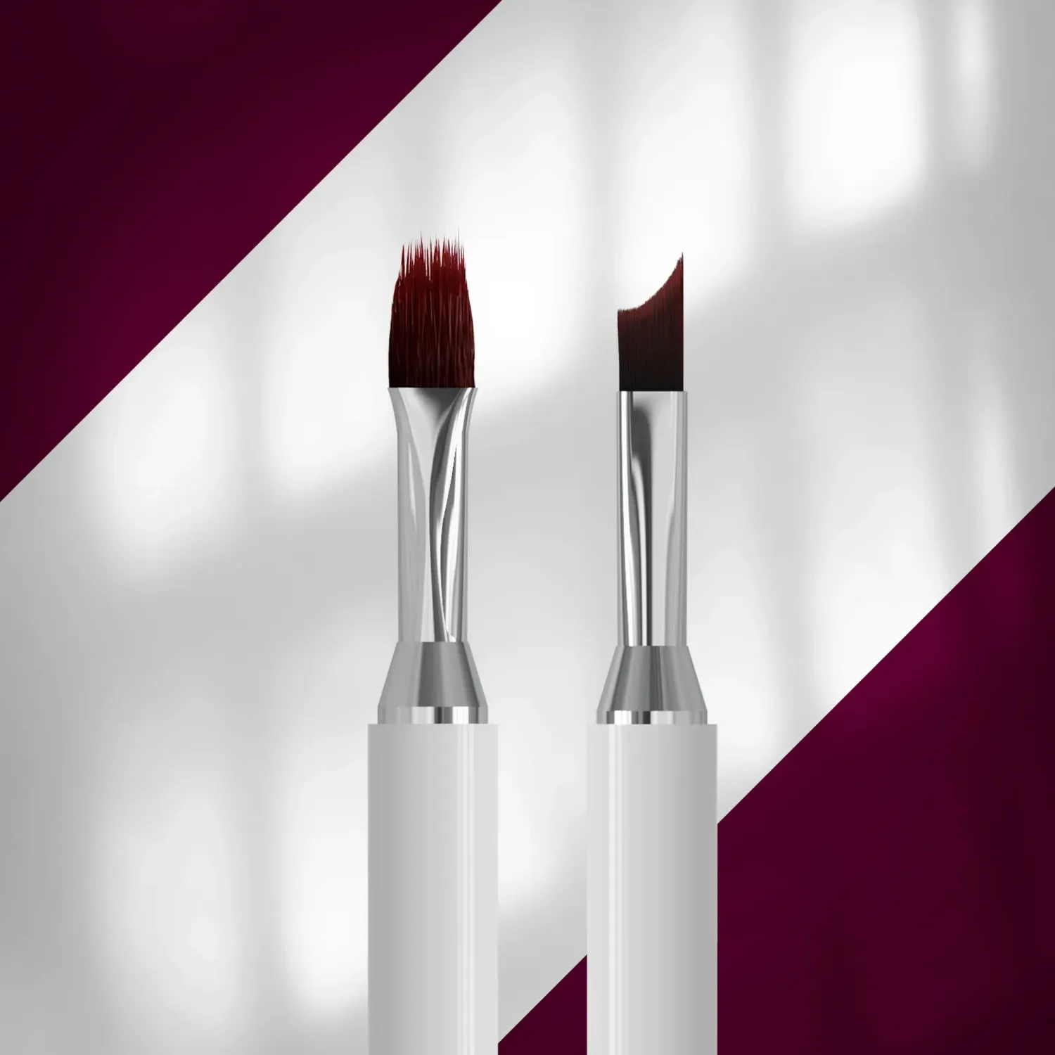 STALEKS EXCLUSIVE 07/12 dubbelzijdig gradient penseel 11 mm / design penseel 10 mm, NBX-07/12