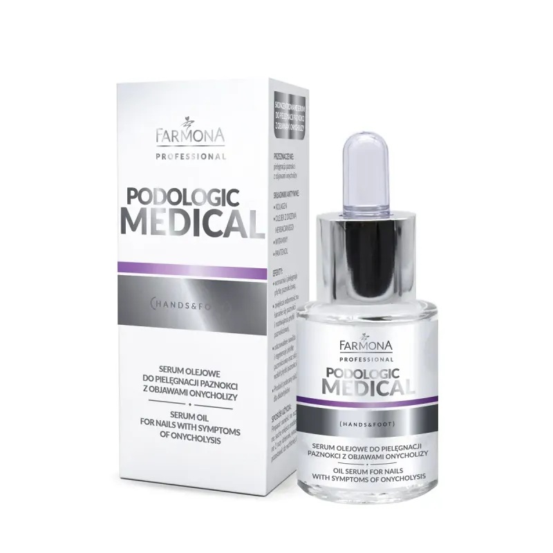 Farmona PODOLOGIC MEDICAL Serum Olejowe do Pielęgnacji Paznokci z Onycholizą 15 ml