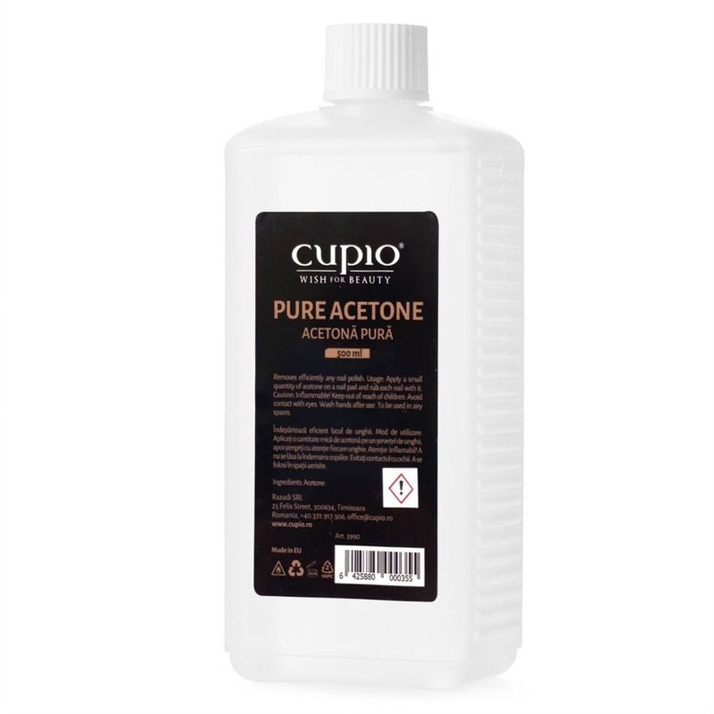Cupio Acetona Pura 500 ml