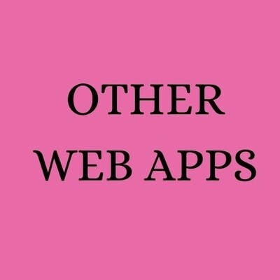 Other webapps