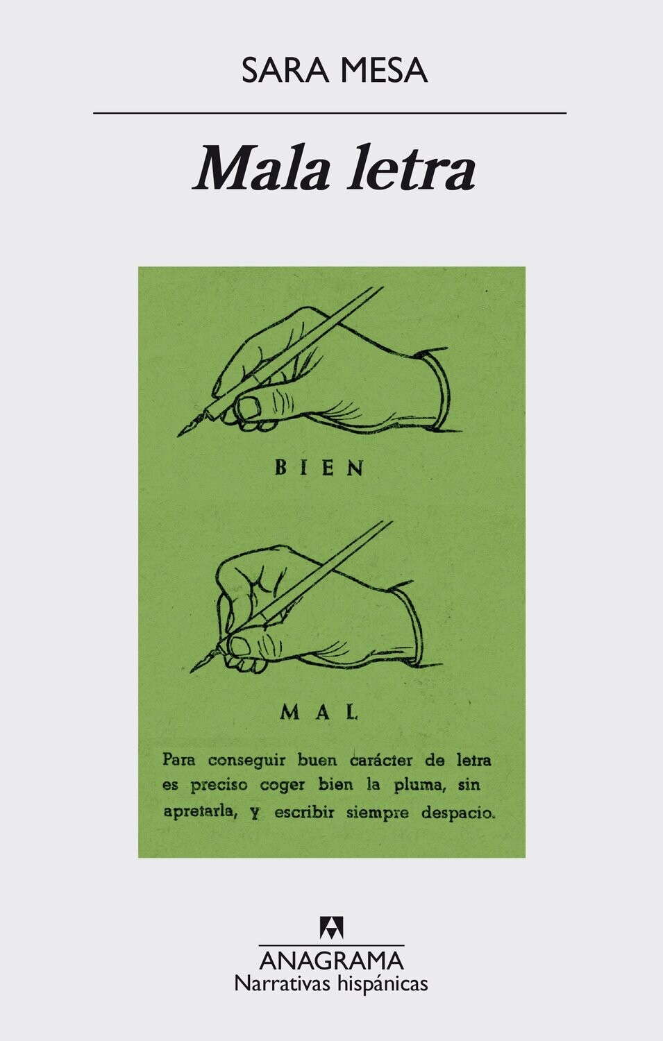 Mala letra de Sara Mesa