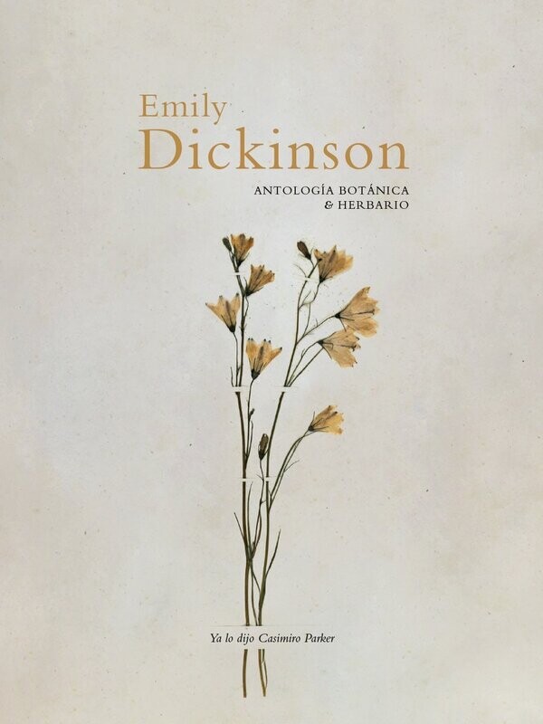 Herbario : antología botánica de Emily Dickinson