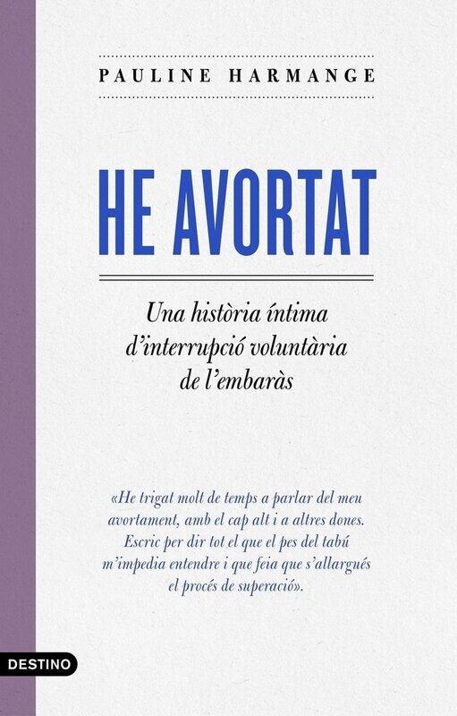 He avortat de Pauline Harmange