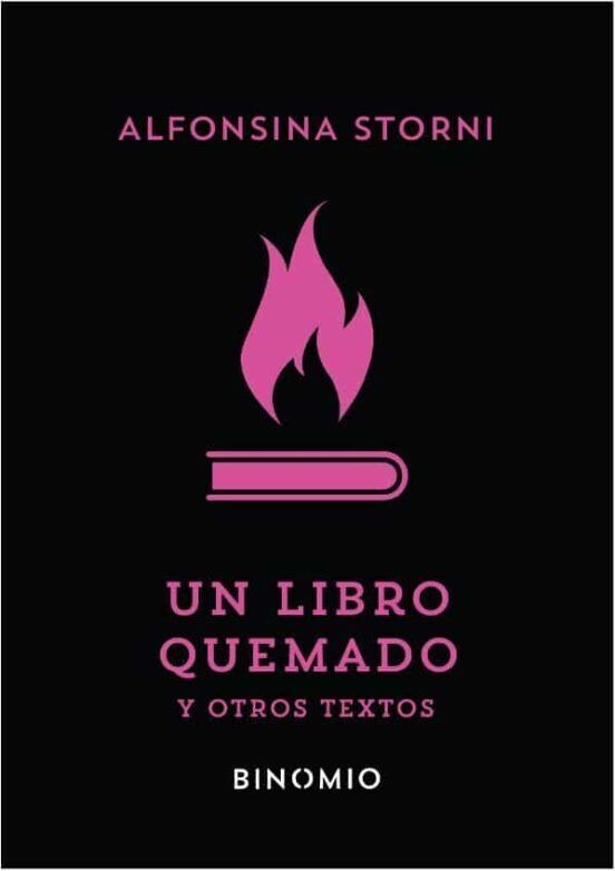 Un libro quemado y otros textos de Alfonsina Storni