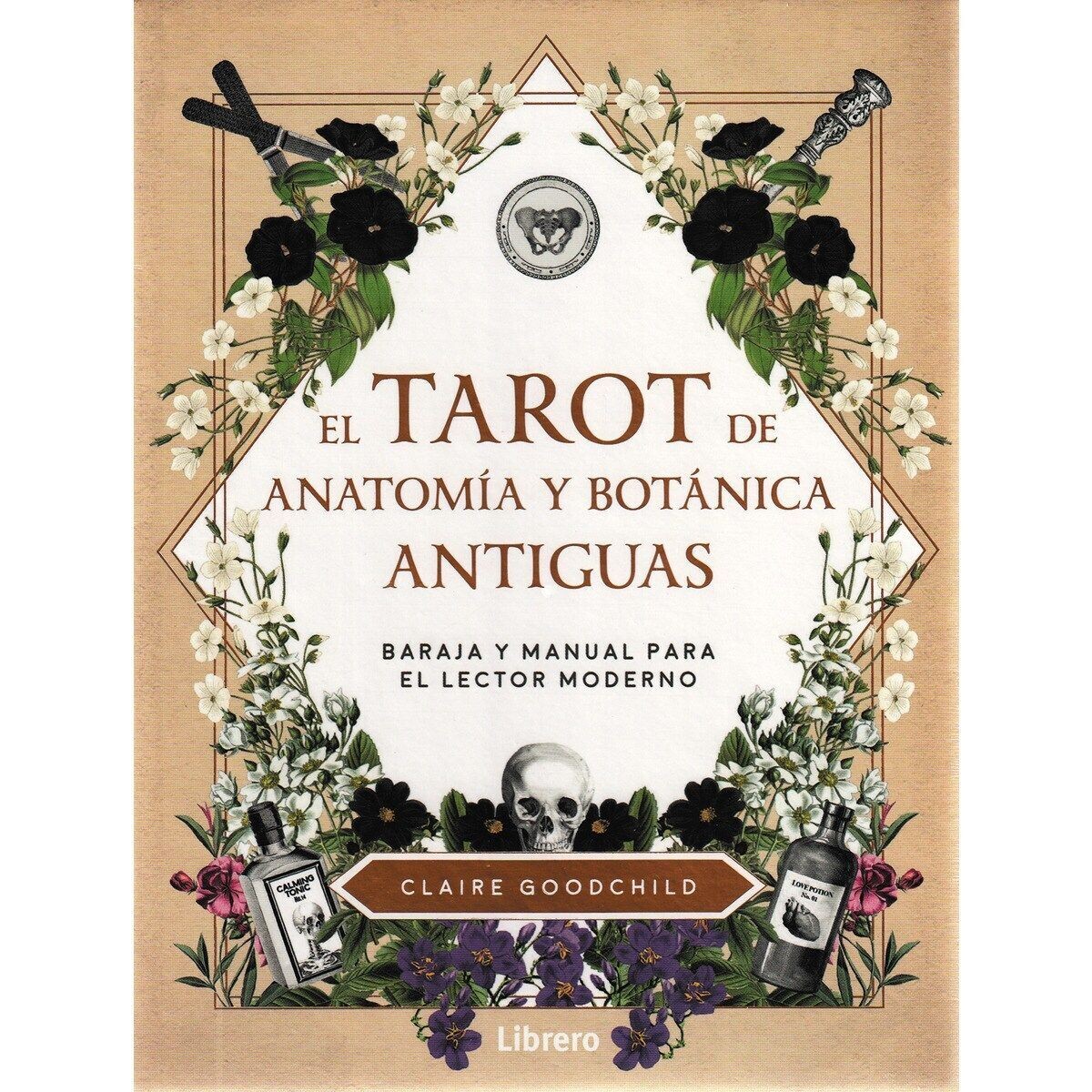 Tarot de anatomía y botánica antiguas de Claire Goodchild