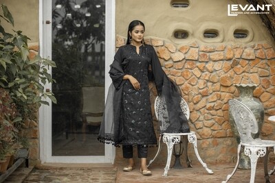 Ladies One Piece Dress || Black