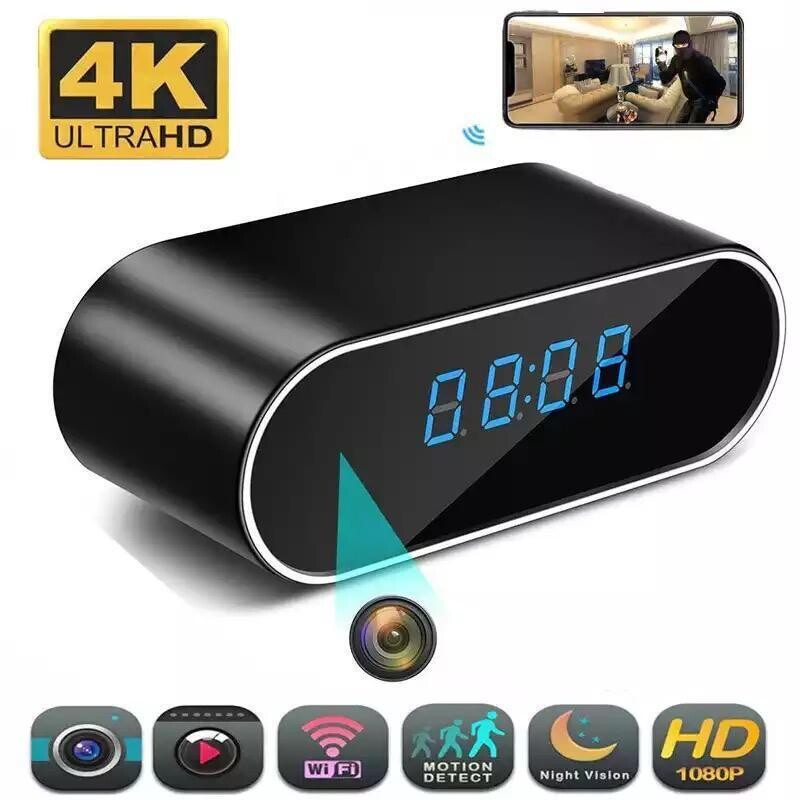 Hidden Spy Camera Clock