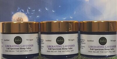 Bundle of Three (2 oz) - Liberating Lavender Salves
