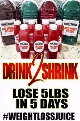 Drink2shrink 4 week supply