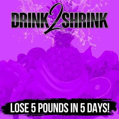 Drink2shrink 3 week supply