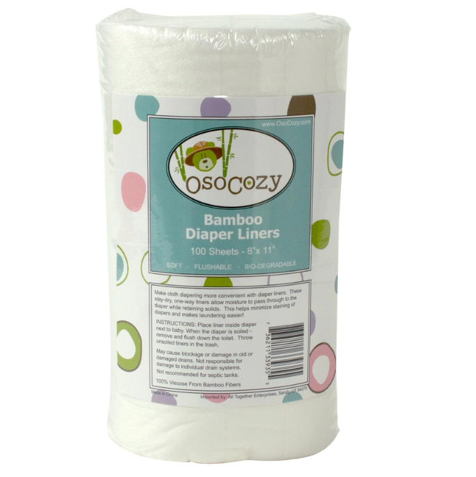 Roll of Bamboo Liners