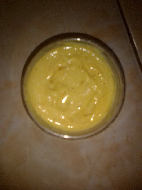 Turmeric body cream