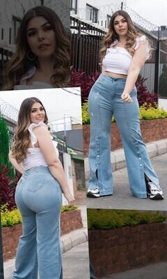 Jeans semilicrados