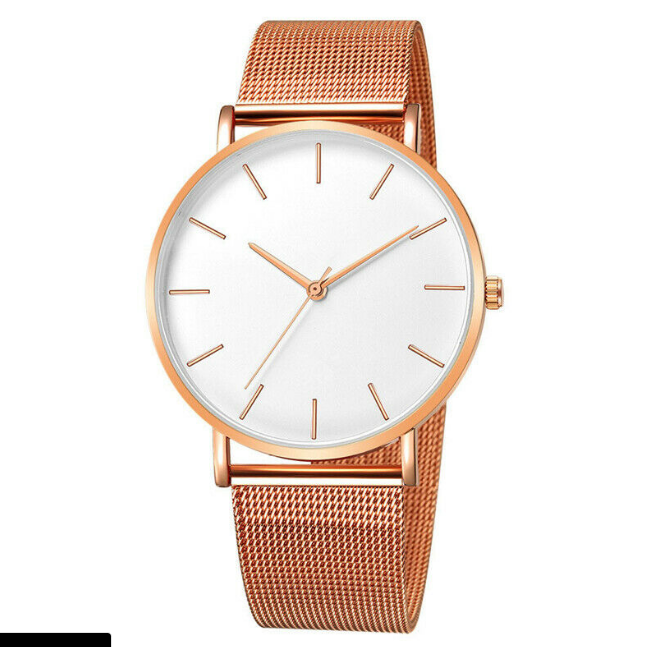Women&#39;s rose gold watch