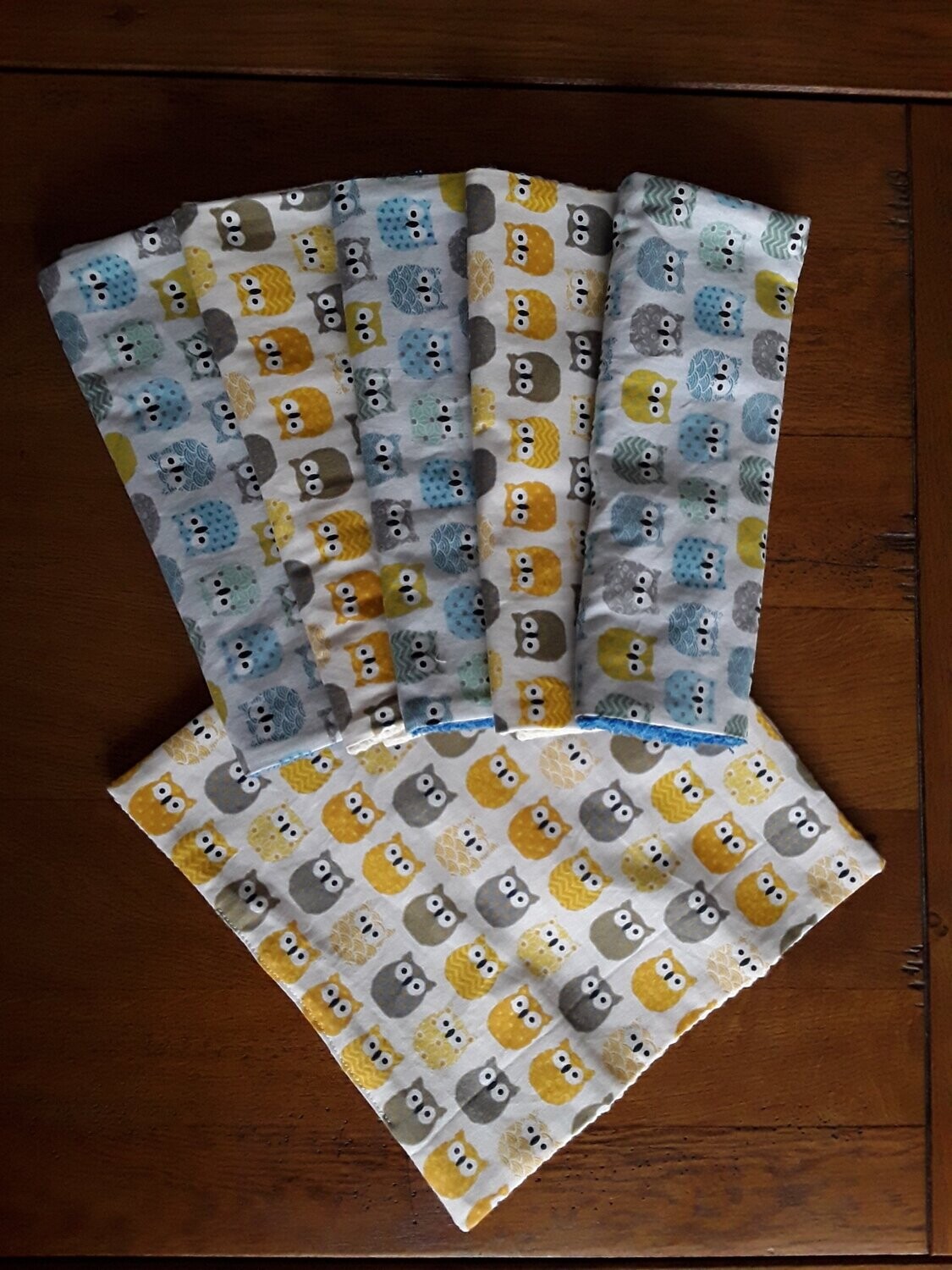 6 Essuie-tout tissu avec pochette - N°12