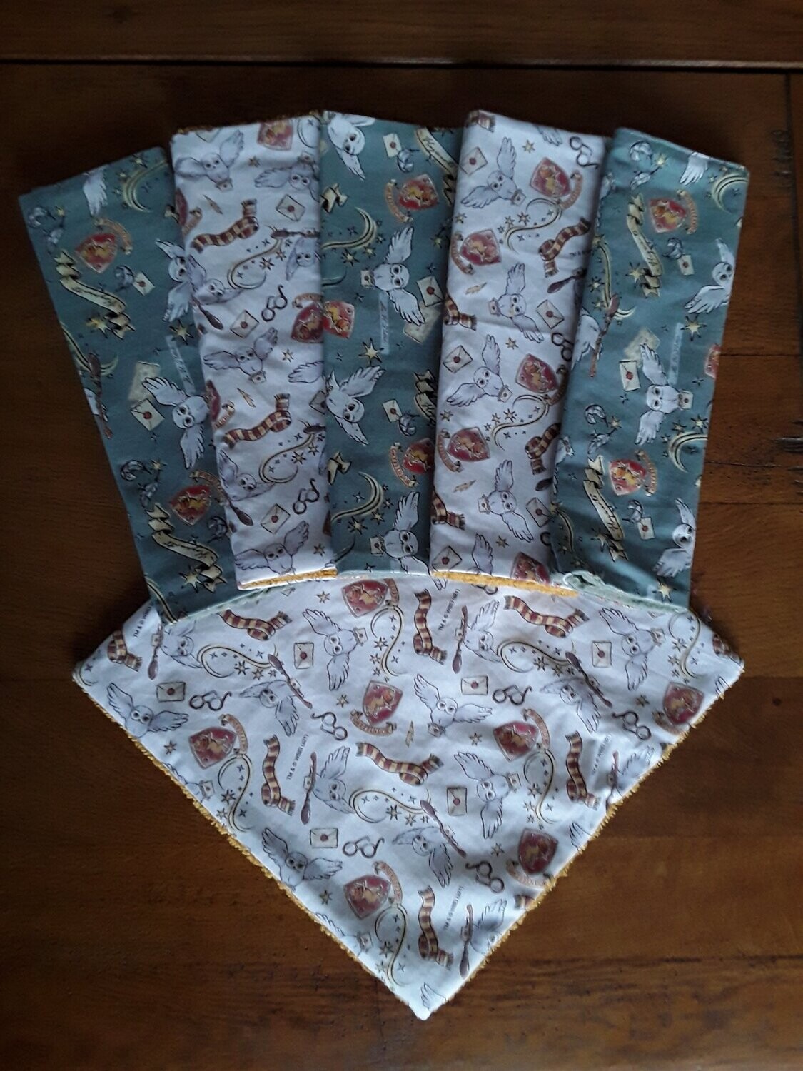 6 Essuie-tout tissu avec pochette - N°14