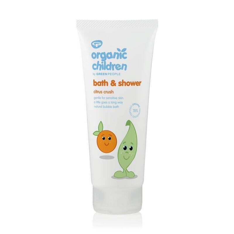 ORGANIC CHILDREN BATH & SHOWER - CITRUS CRUSH 200ML